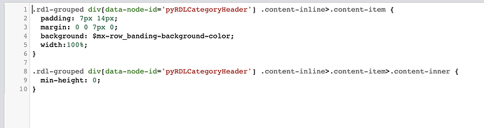 CSS content to add background for grouped row.png
